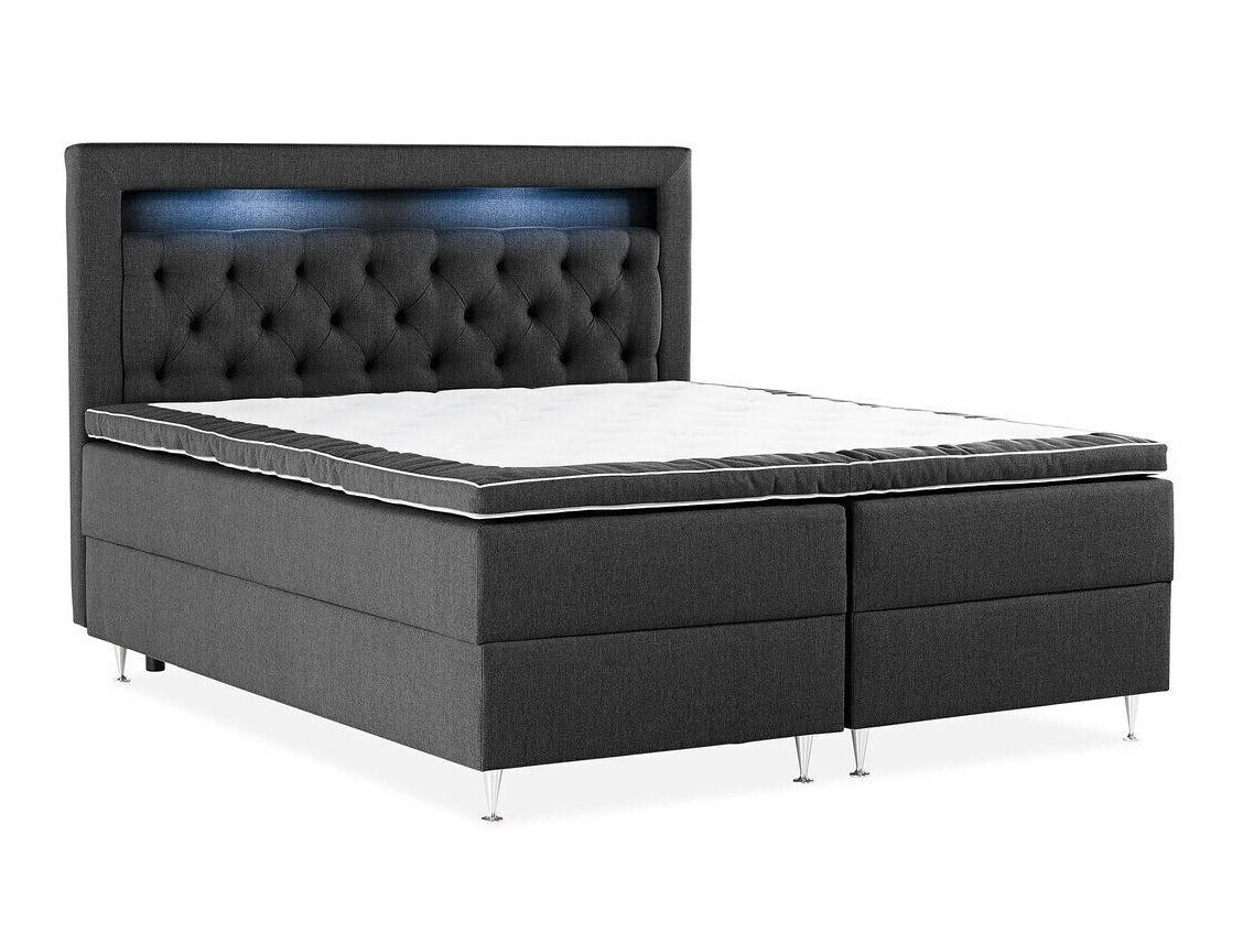Cama continental Seattle 137 (Negro)