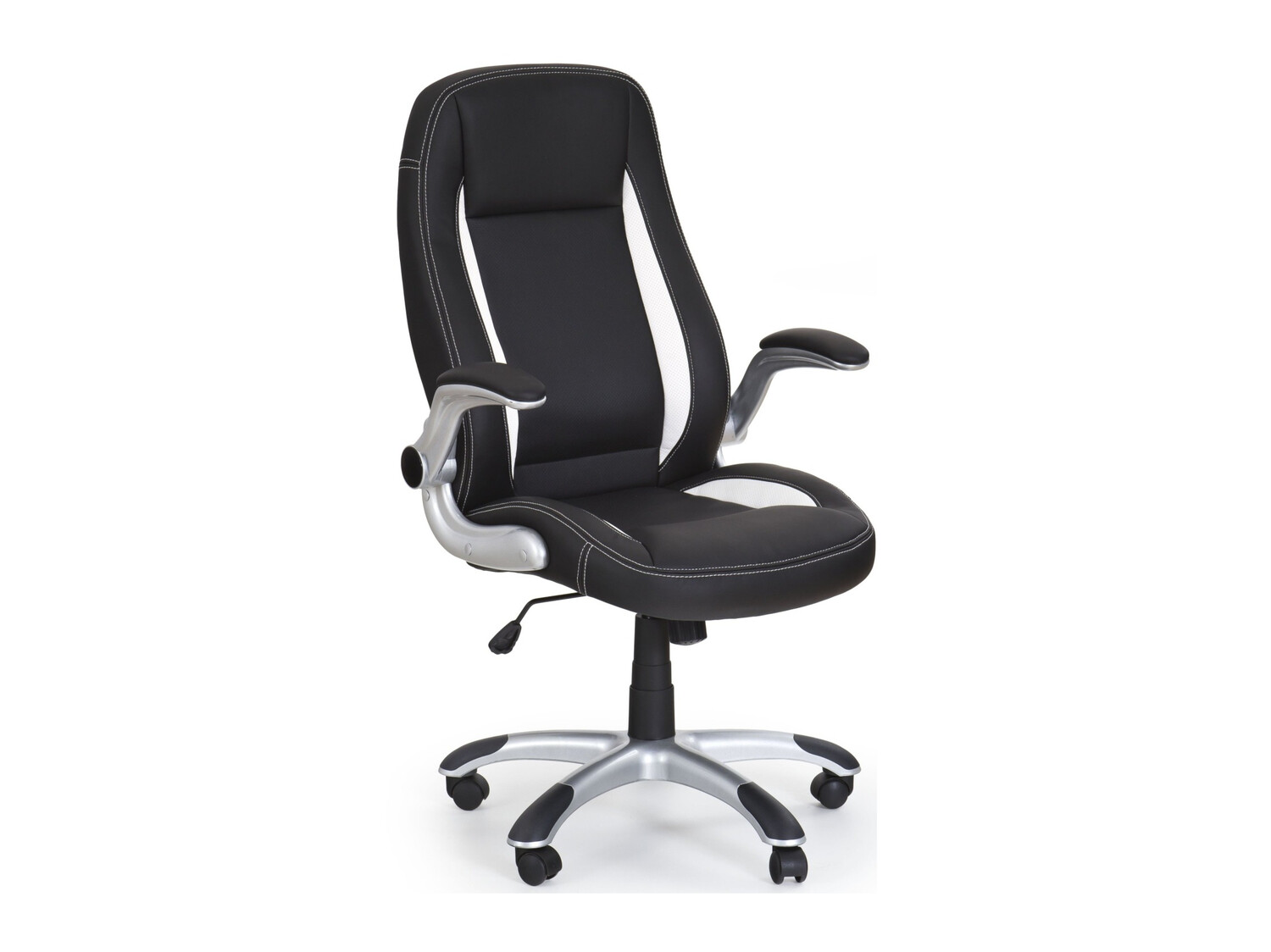 Silla de oficina Houston 569 (Negro + Blanco)