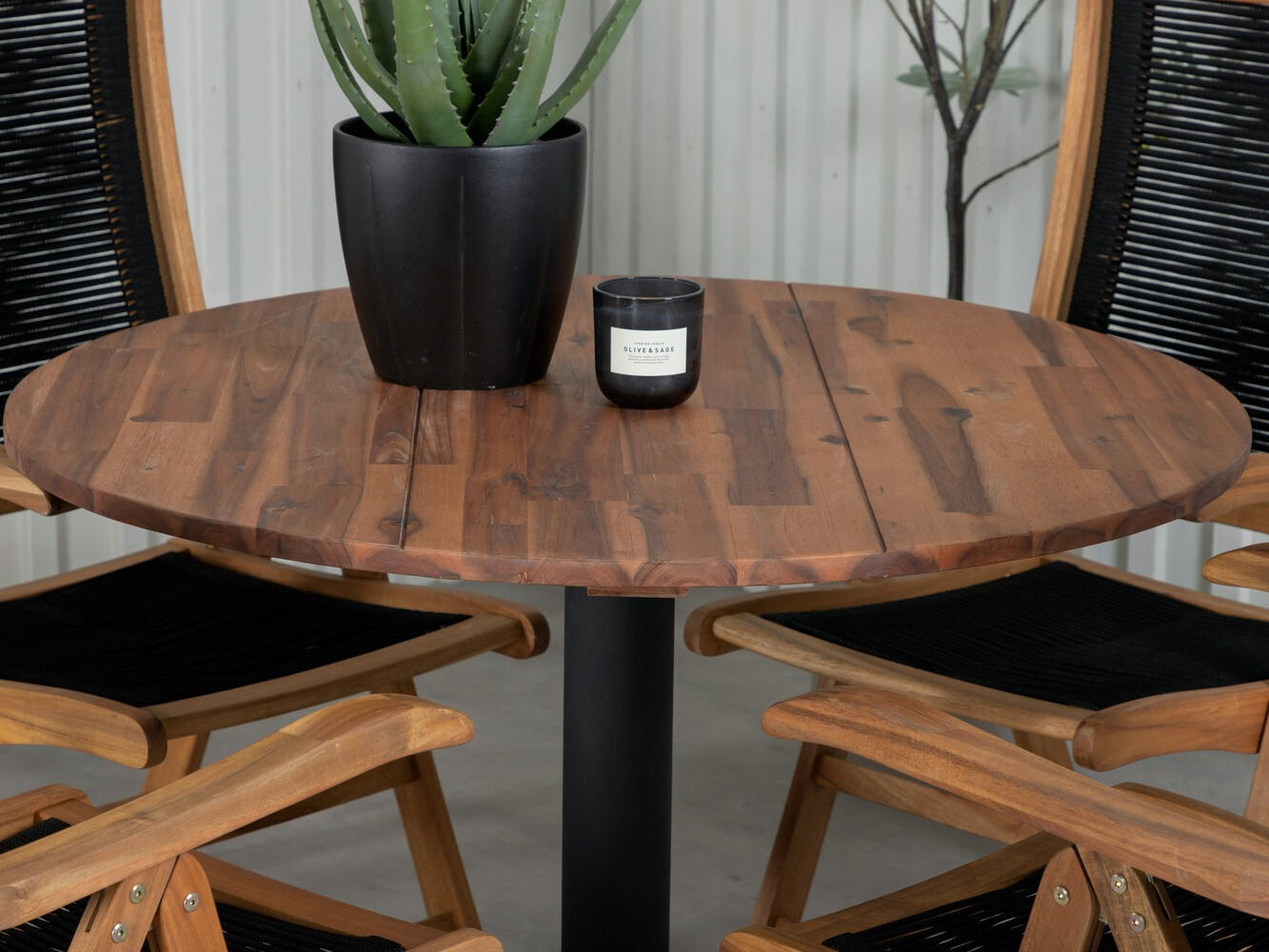 Conjunto de mesa y sillas Dallas 503