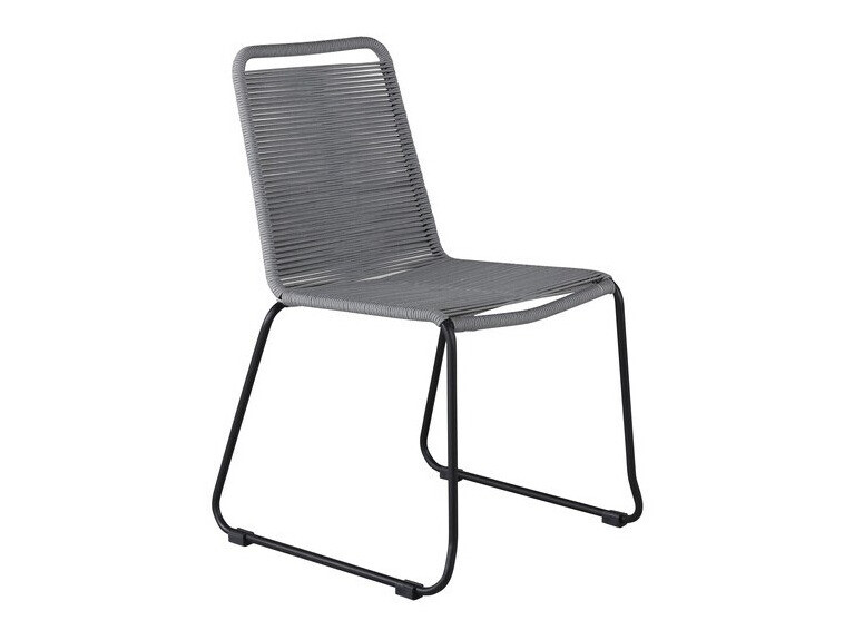 Silla para exterior Dallas 2820 (Gris + Negro)