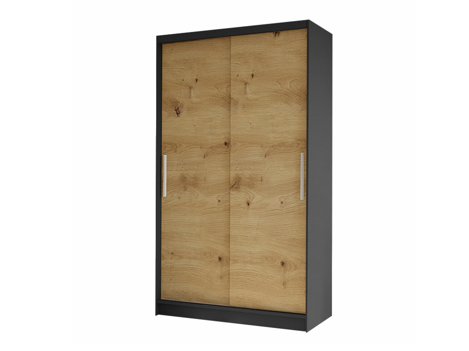 Armario Closico Structor I (Negro + Roble Artisan)