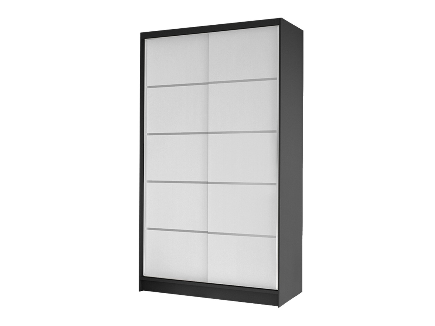 Armario Closico Fractor IV (Negro + Blanco)