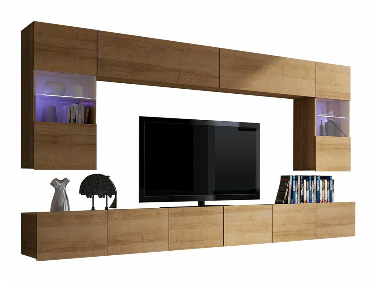 Conjunto de salón Remus I (Roble dorado)