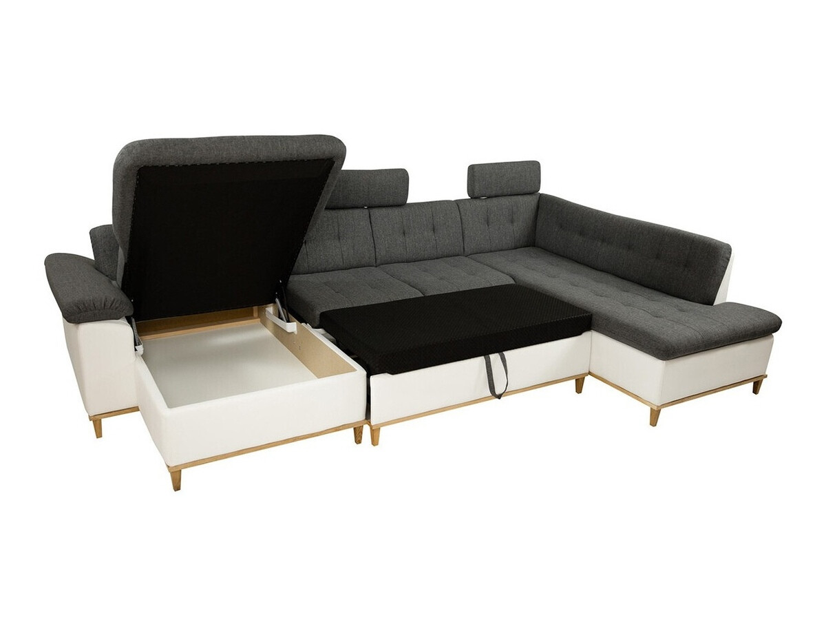 Sofá rinconero Comfivo 295 (Magic Velvet 2225 + Senegal 823)