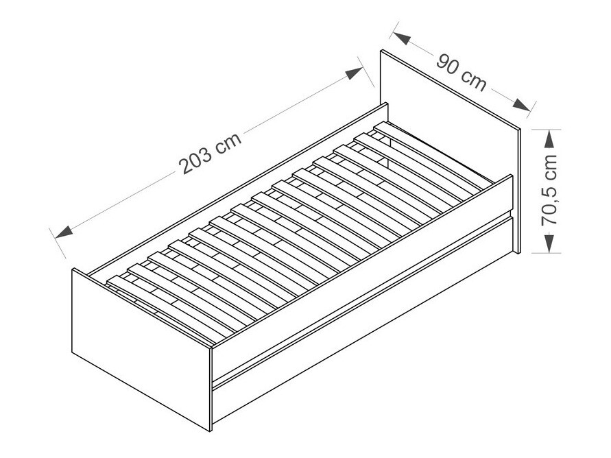 Cama Cirdora 107 (Blanco)