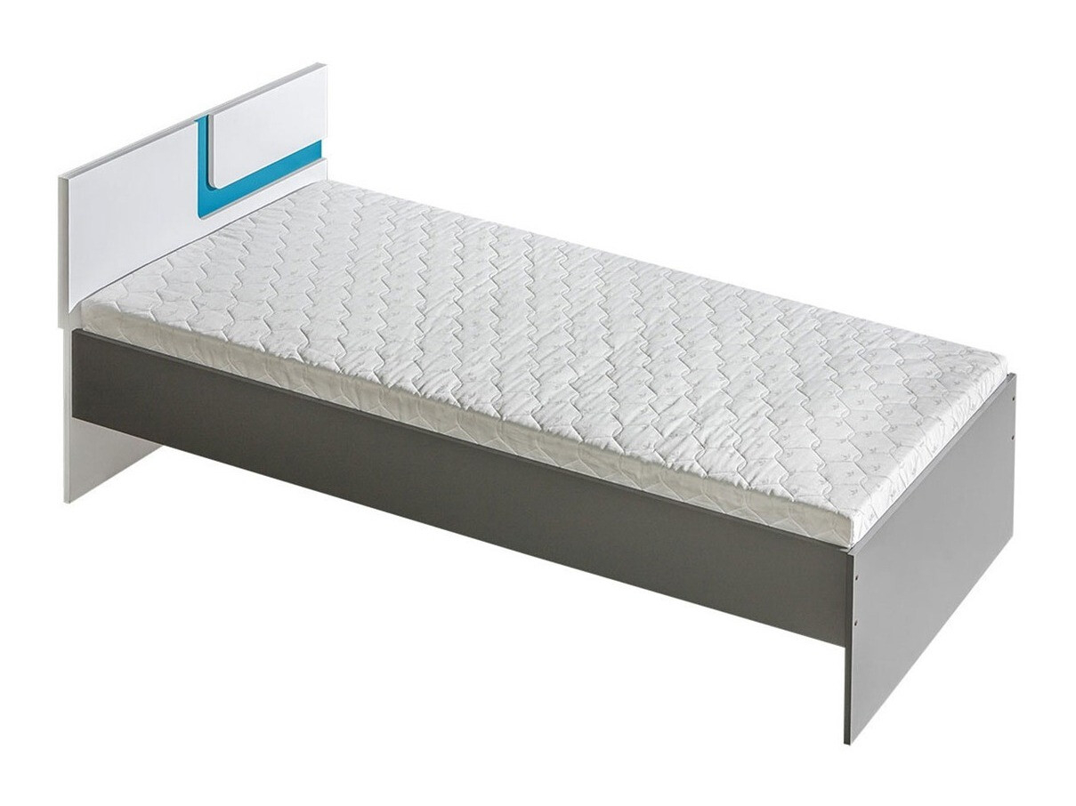 Cama Levtala 112 (Antracita + Blanco + Turquesa)