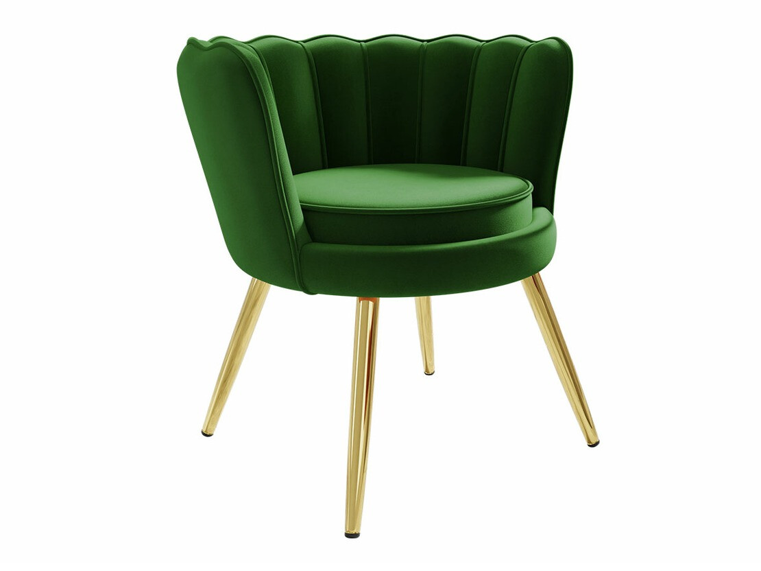 Sillón Comfivo Univae (Verde + Dorado)