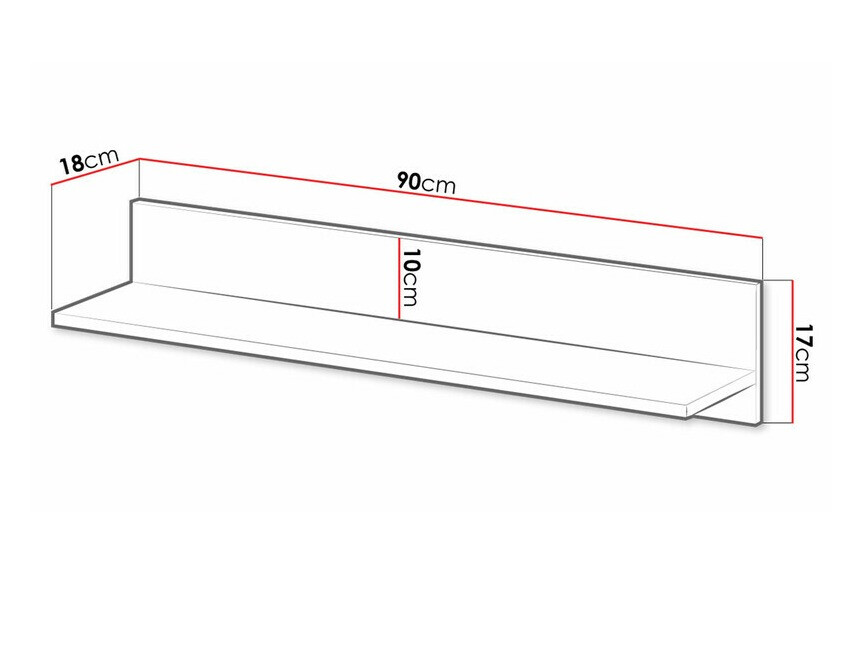 Estantería de pared Florevi 108