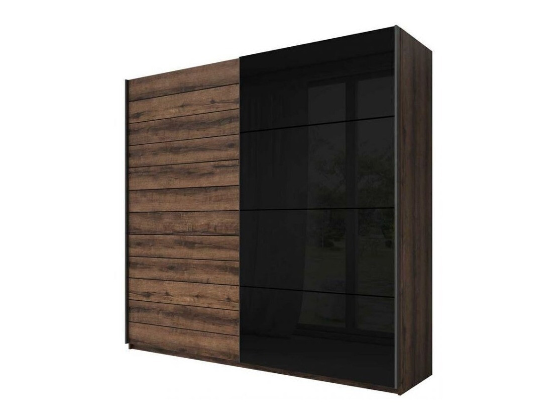 Armario Levruvu 105 (Roble del Monastery + Negro)