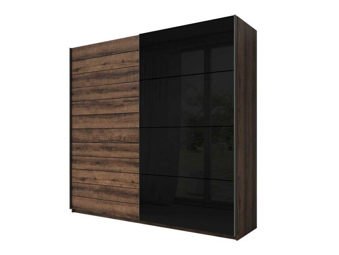 Armario Levruvu 105 (Roble del Monastery + Negro)