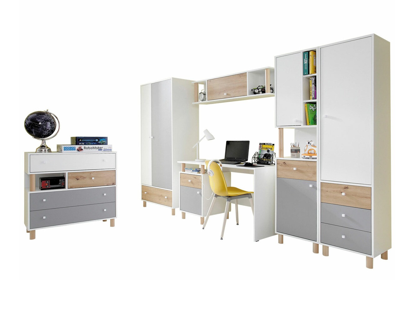 Conjunto de dormitorio infantil Omaha P117