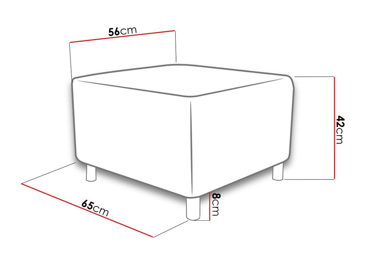 Reposapiés Comfivo 126 (Uttario Velvet 2954)