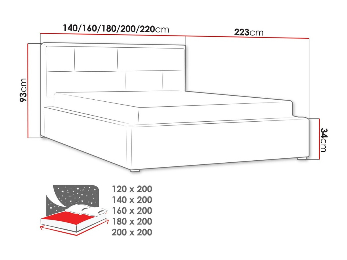 Cama Pomona 105 (Victoria 14 864)