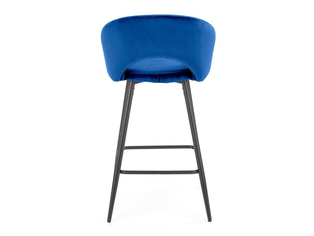 Silla de barra Houston 881 (Azul oscuro + Negro)