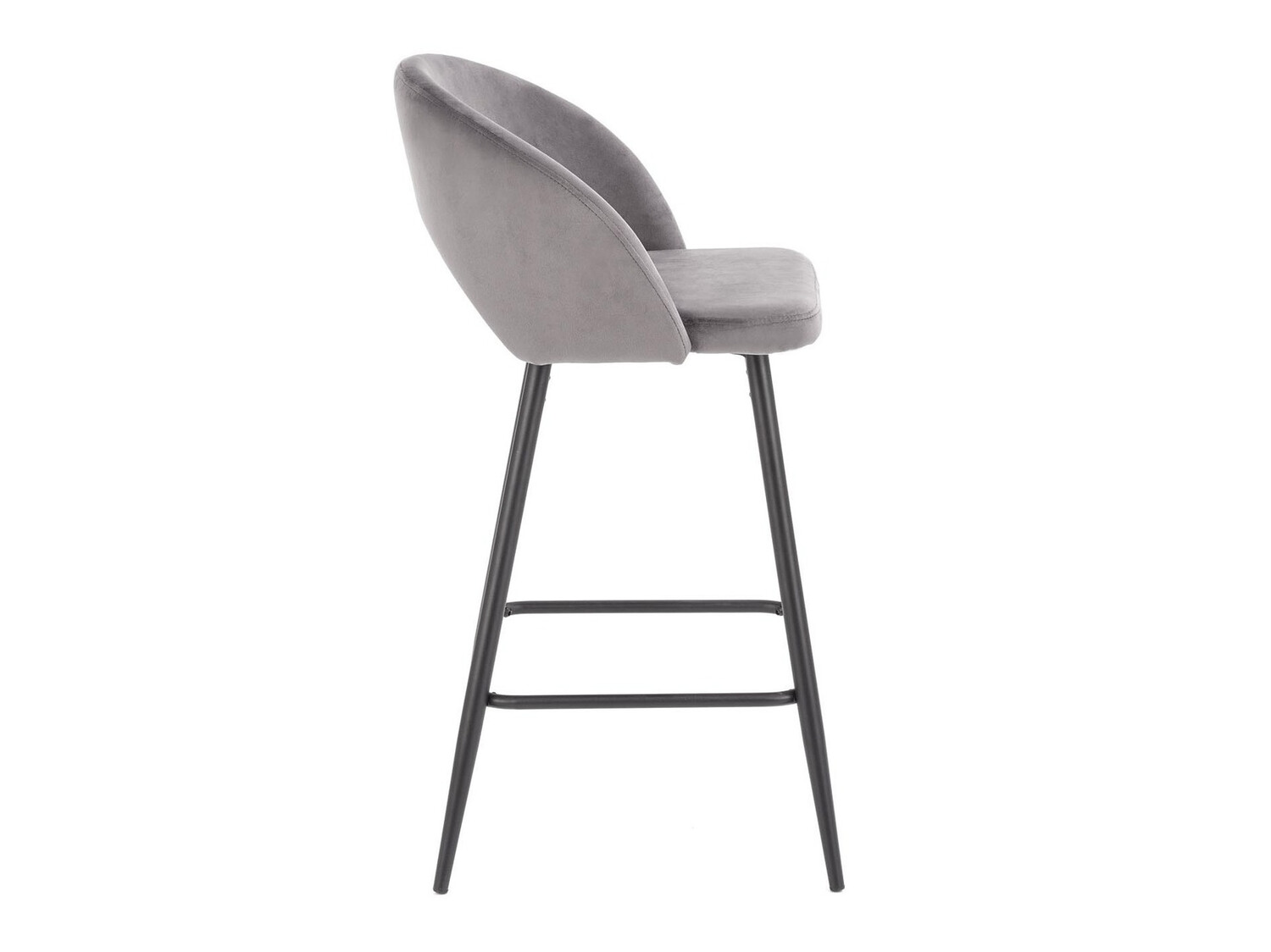 Silla de barra Houston 881 (Gris + Negro)