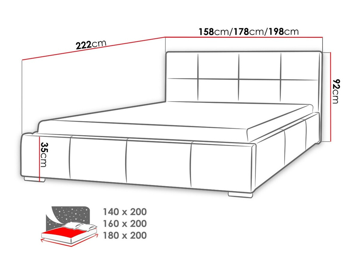 Cama Lyra (Soft 020)