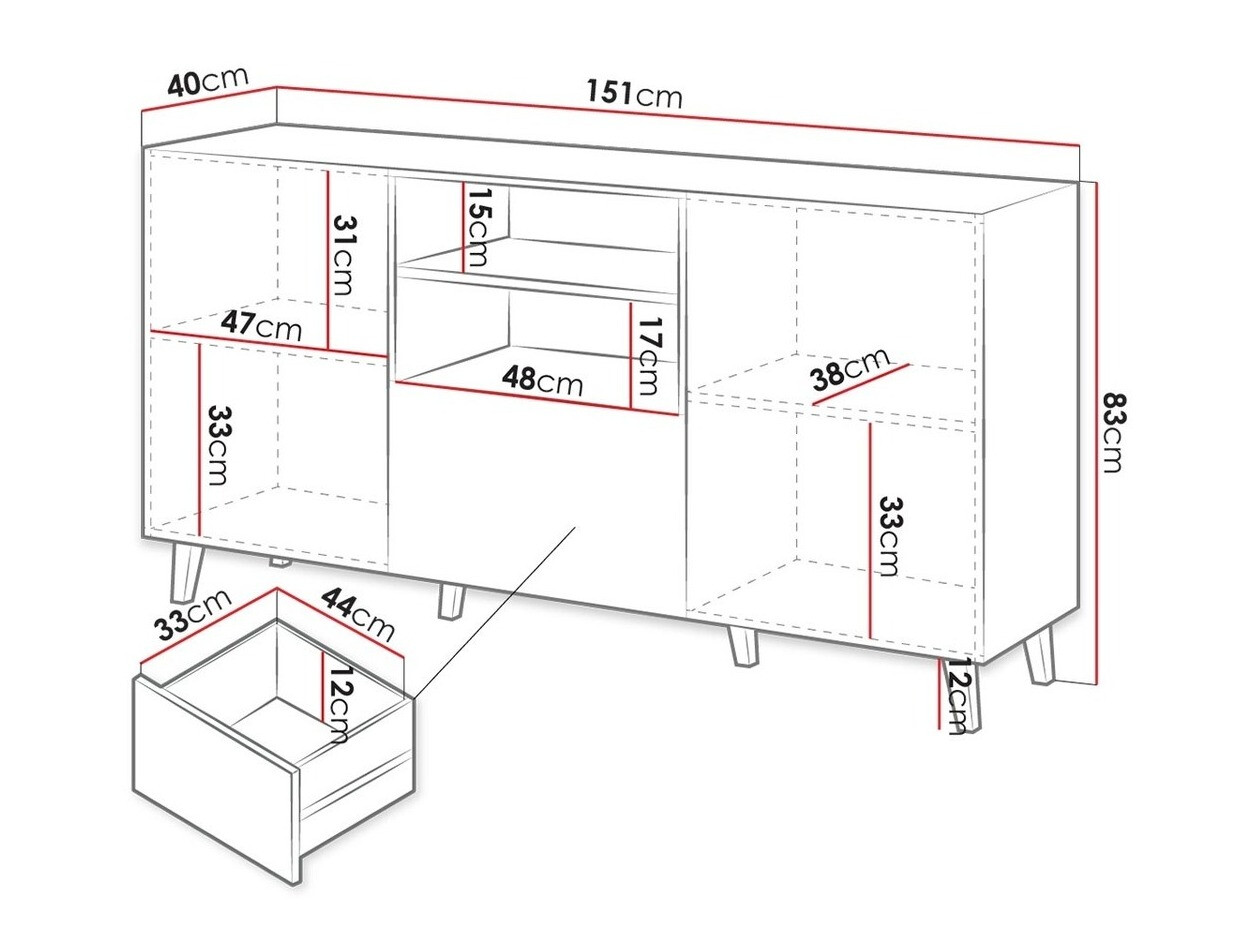 Cómoda Dicto (Negro)