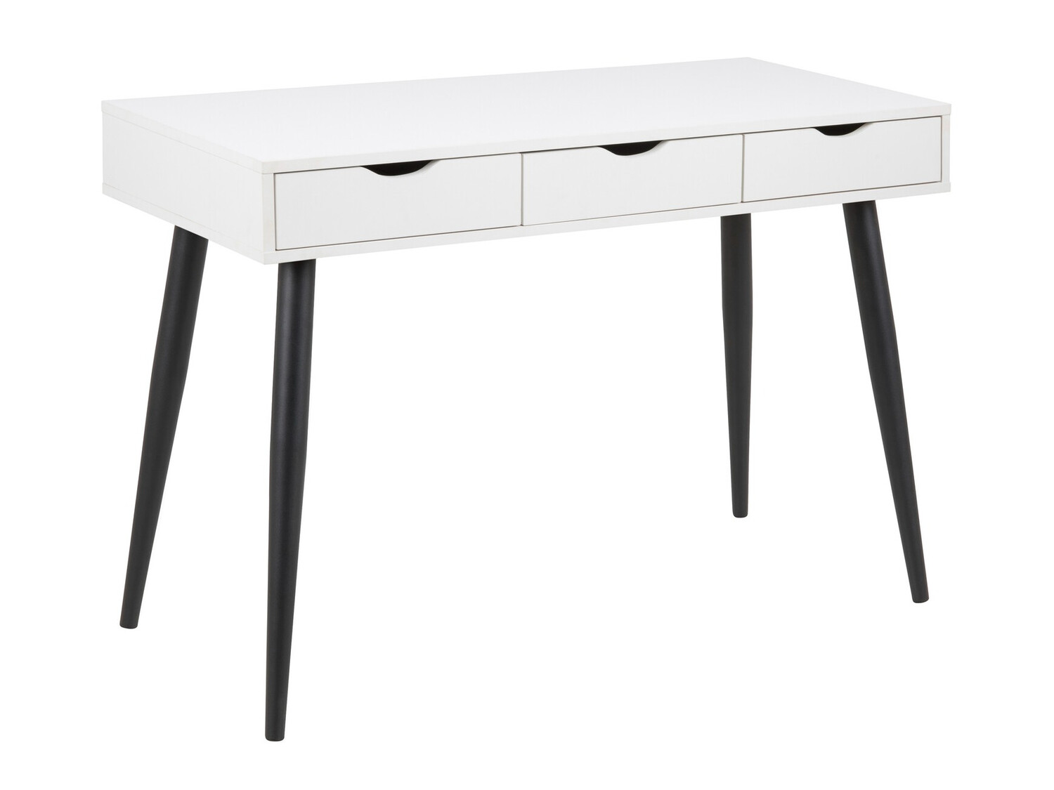 Mesa de oficina Norsica 113 (Blanco + Negro)