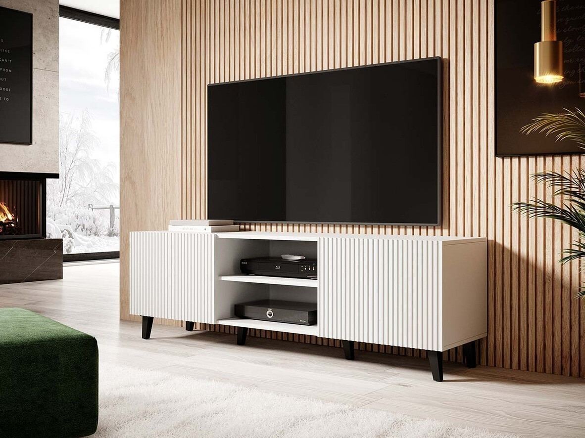 Mueble TV Dicto (Blanco + Negro)