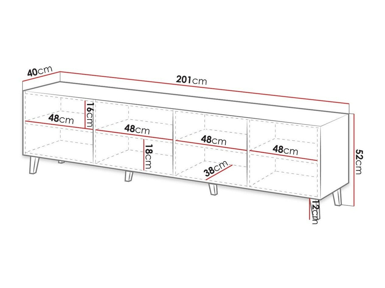 Mueble TV Dicto I (Blanco)