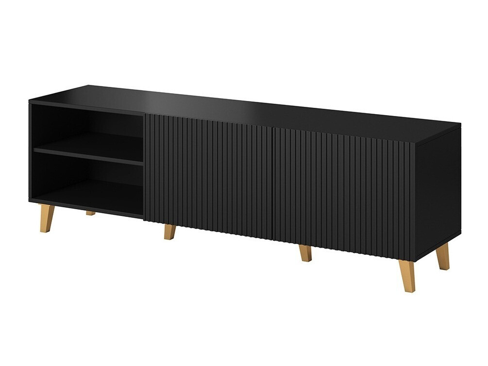 Mueble TV Dicto (Negro + Dorado)