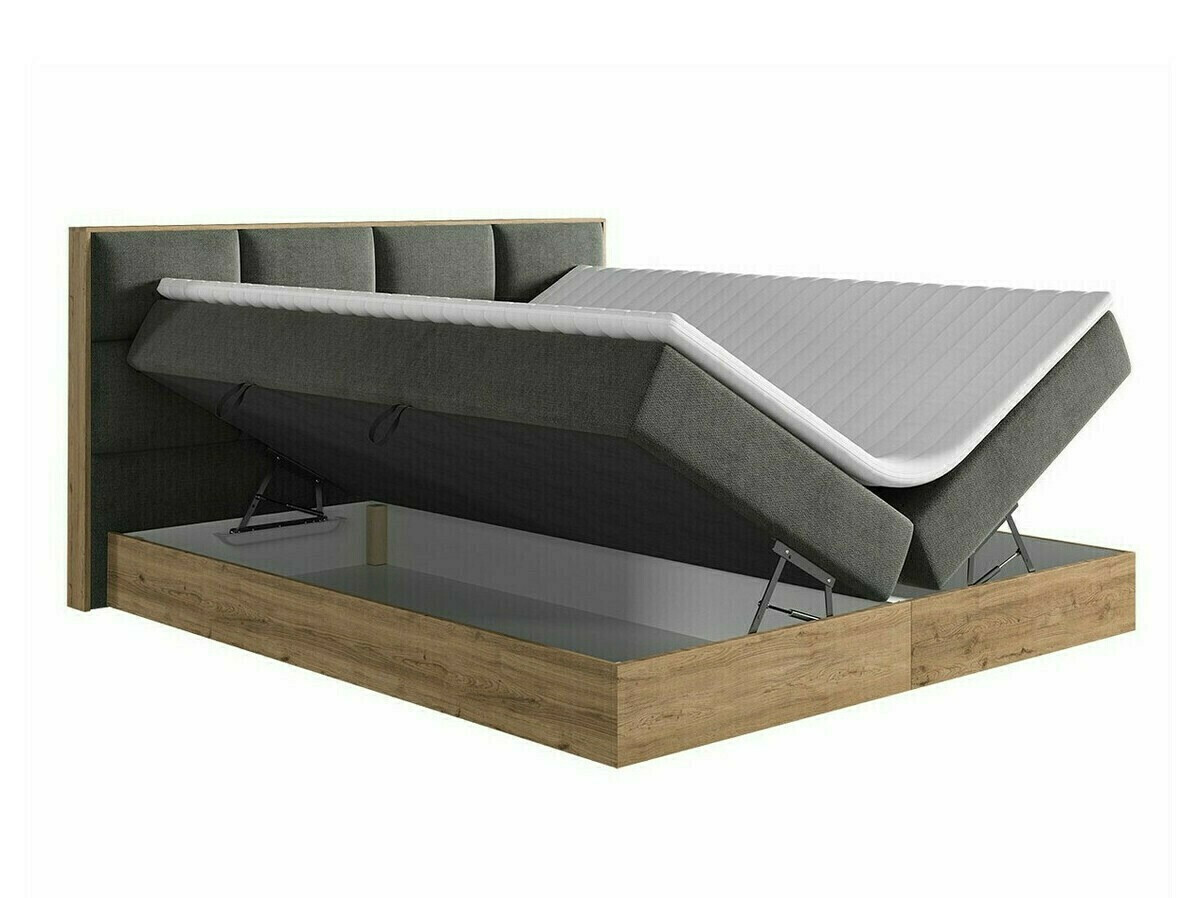 Cama continental ComfiDream 165 (Roble dorado + Soro 21)
