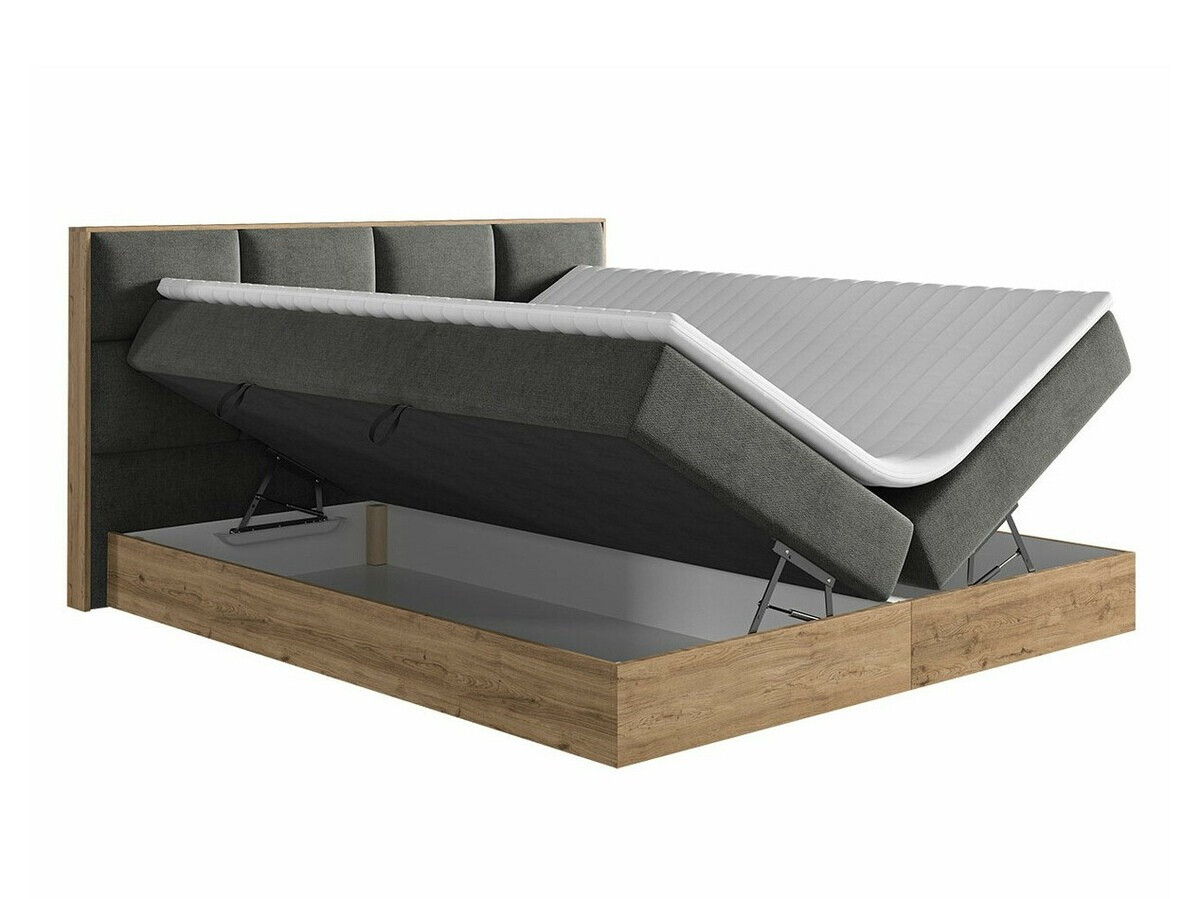 Cama continental ComfiDream 165 (Roble dorado + Soro 28)