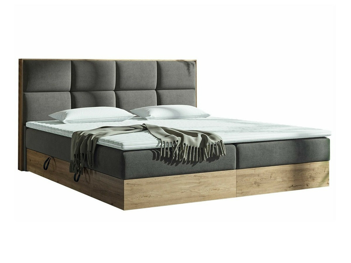 Cama continental ComfiDream 165 (Roble dorado + Soro 97)