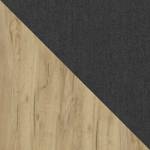 Cama continental ComfiDream Miraena (Roble dorado + Soro 97)