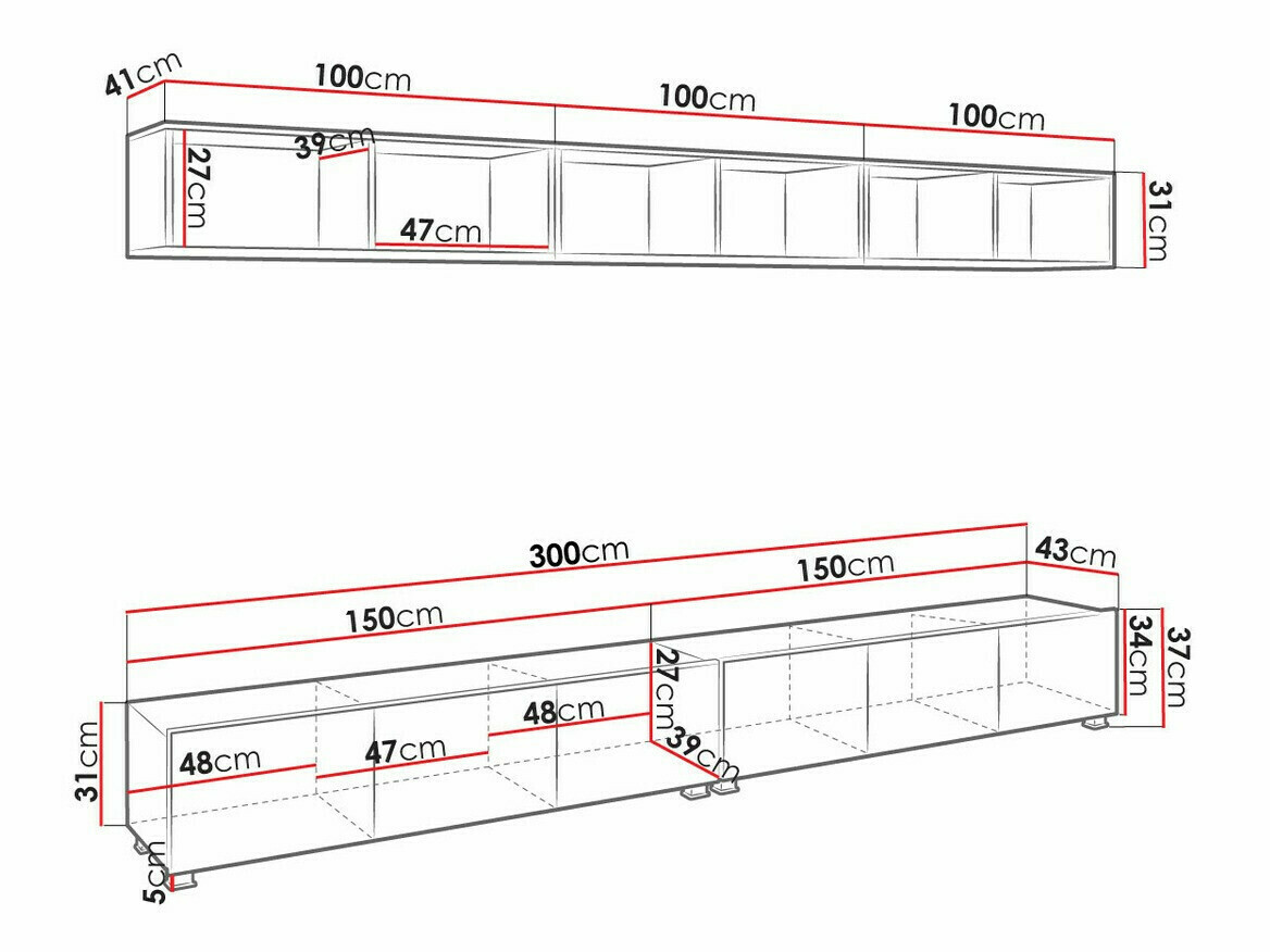 Conjunto de salón Remus XXXIII (Negro + Negro brillante + Roble Artisan)
