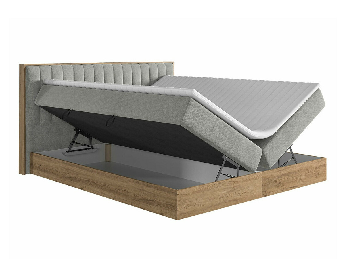 Cama continental ComfiDream 166 (Roble dorado + Soro 90)