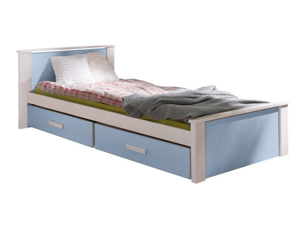 Cama Henderson 116 (Blanco + Azul)