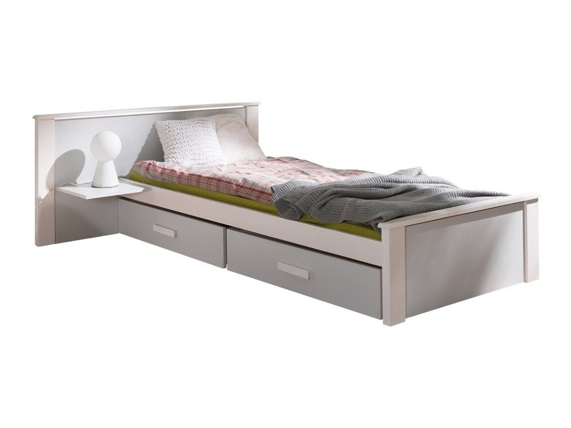 Cama Henderson 117 (Blanco + Gris)