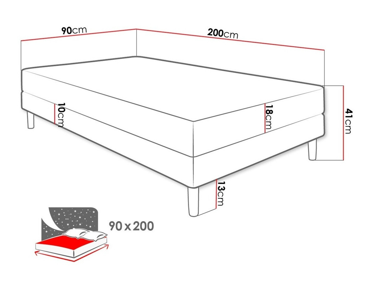 Cama Memphis 126 (Rico 19)