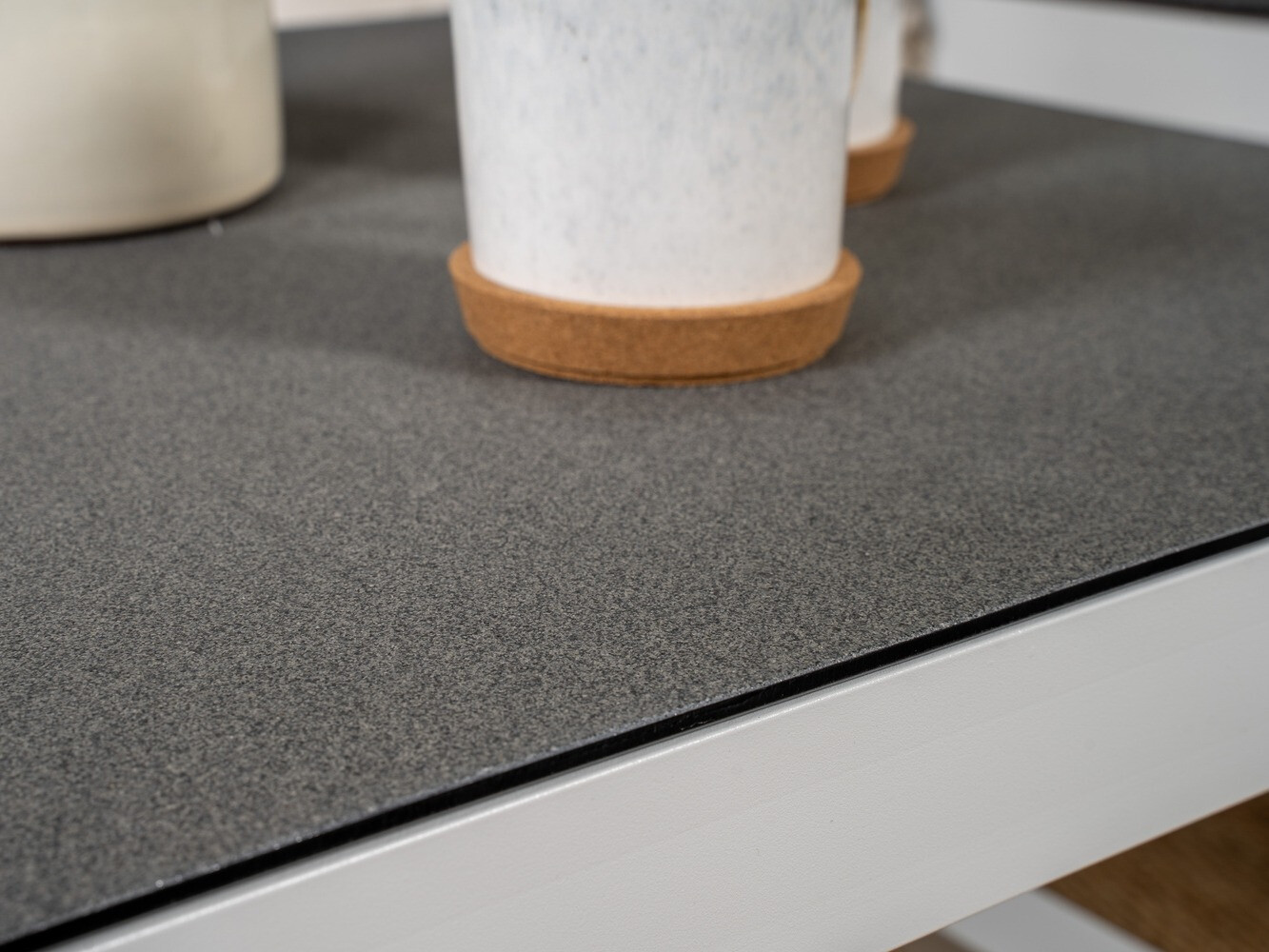 Conjunto de muebles de exterior Dallas 773 (Blanco + Gris)