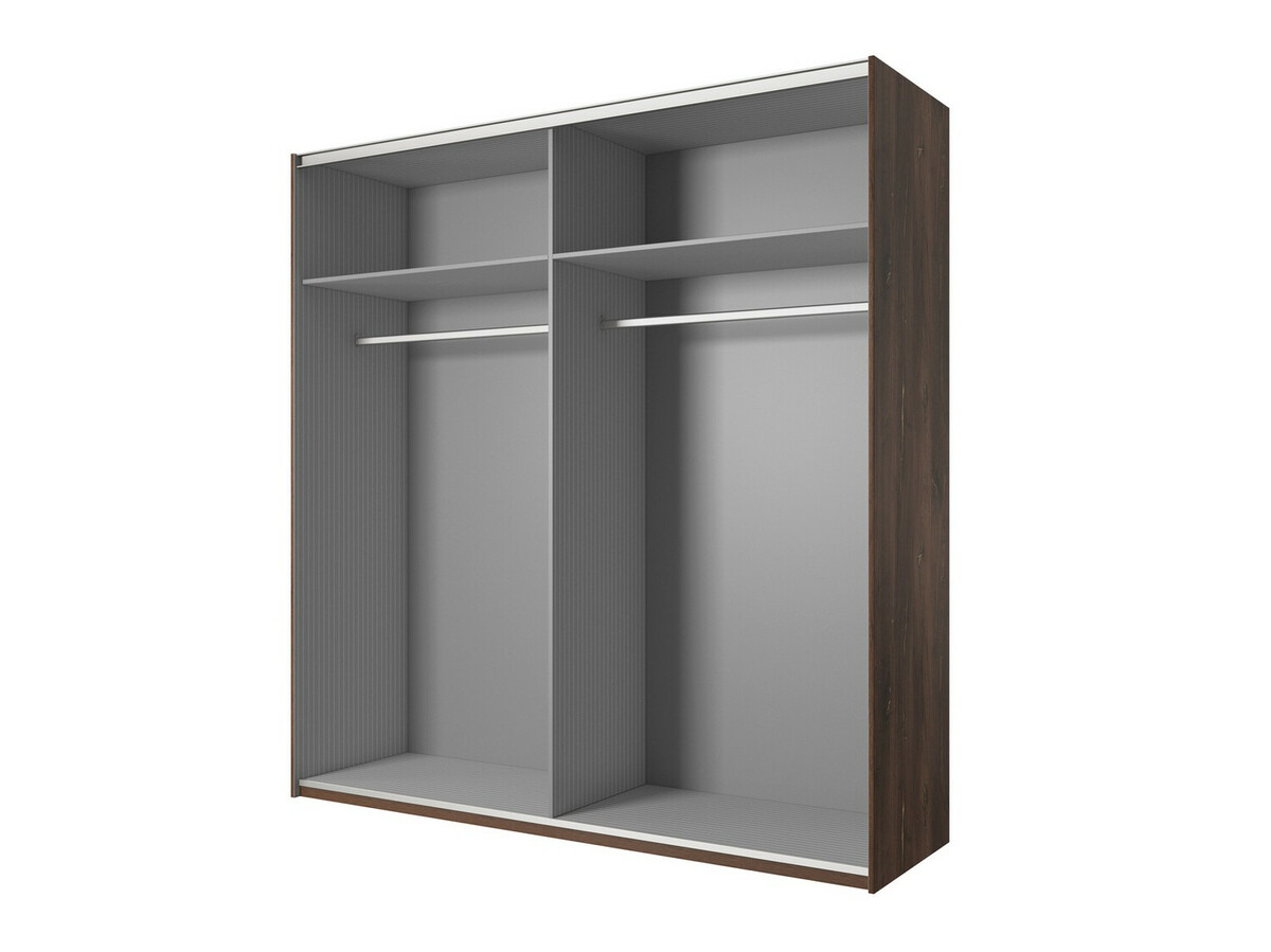 Conjunto de dormitorio Felelie 108 (Roble Flagstaf oscuro + Cobre)