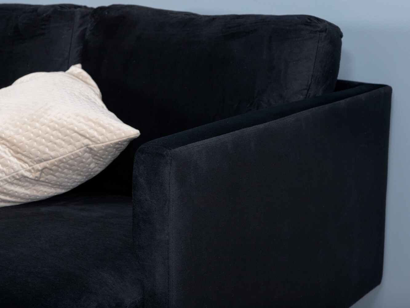 Sofá rinconero Fercame 102 (Negro)