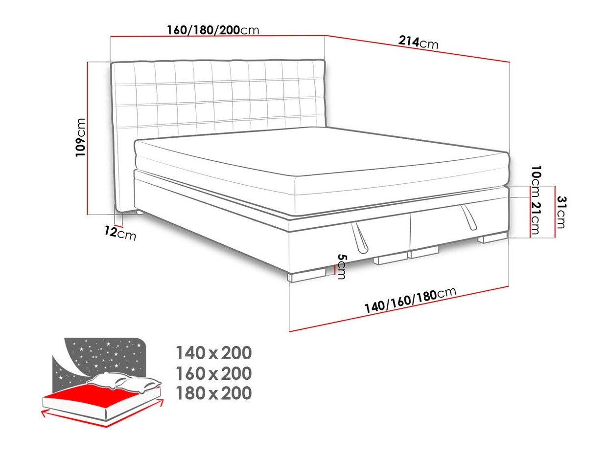 Cama Florence 107