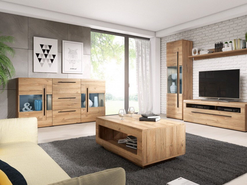 Cómoda Ophsalu 106 (Roble nieto)