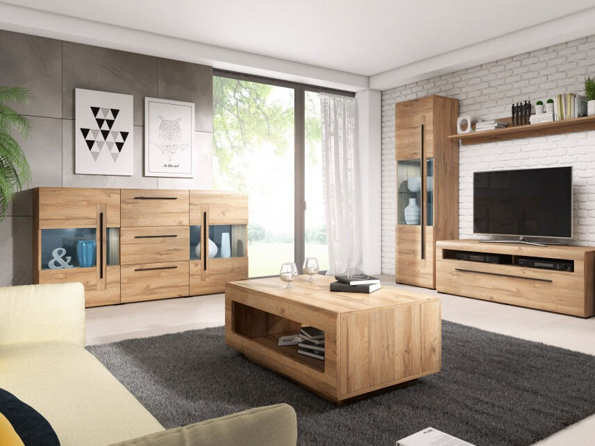 Cómoda Ophsalu 107 (Roble nieto)