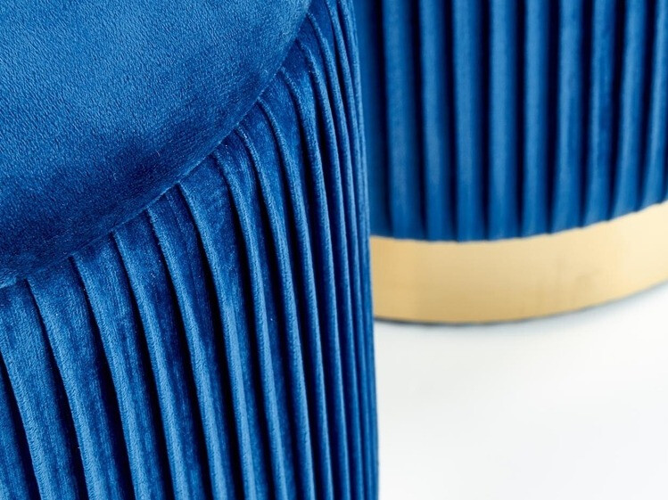 Conjunto de pufs Houston 1153 (Azul oscuro)