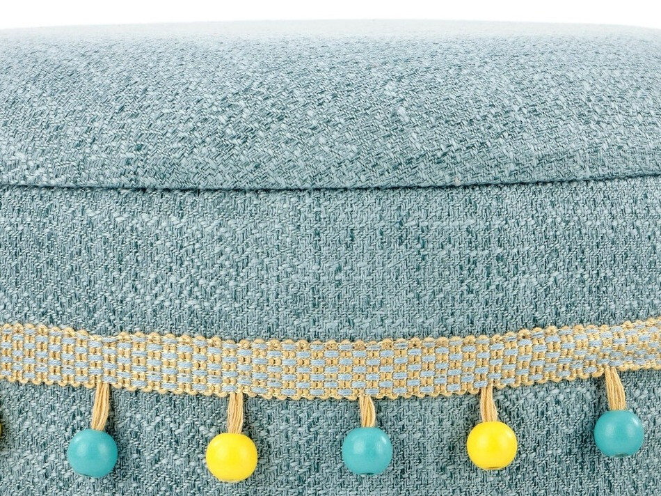 Conjunto de pufs Houston 1155 (Azul claro)