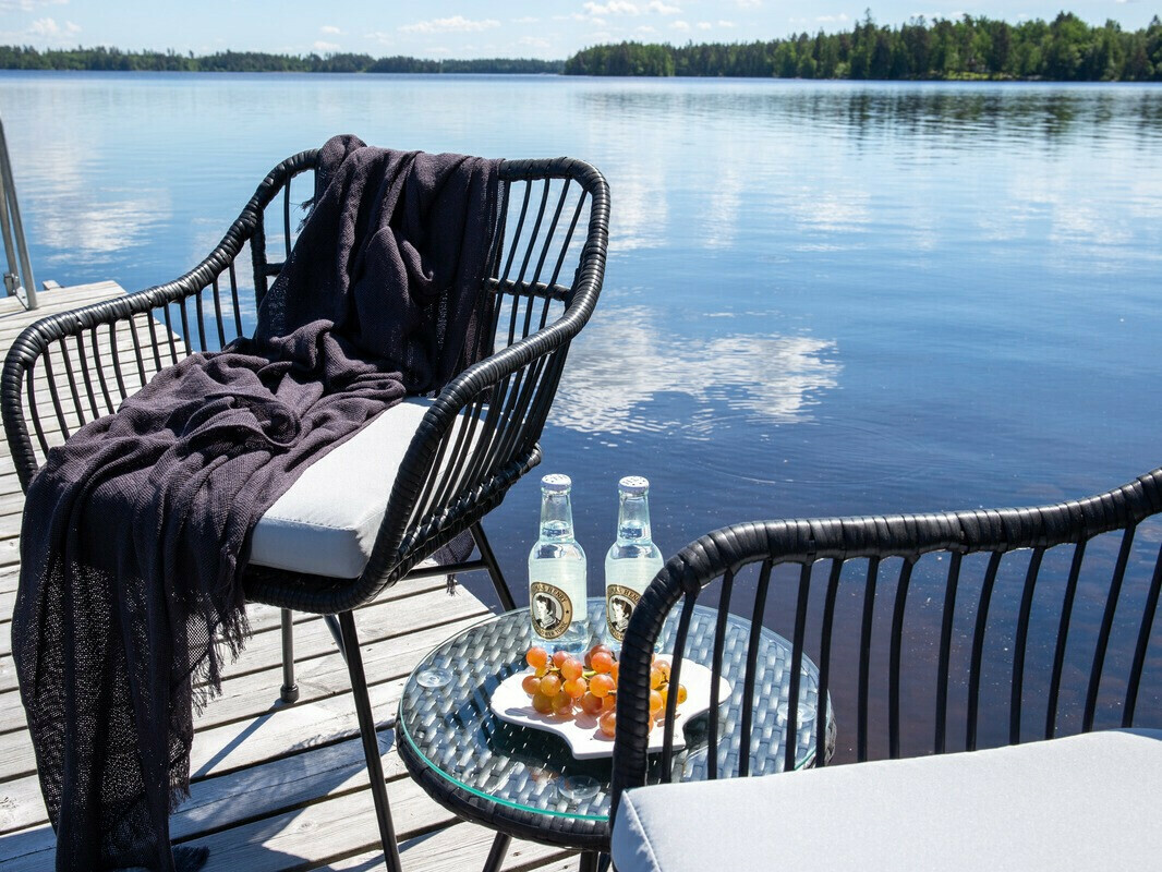 Conjunto de terraza Dallas 3117 (Negro)