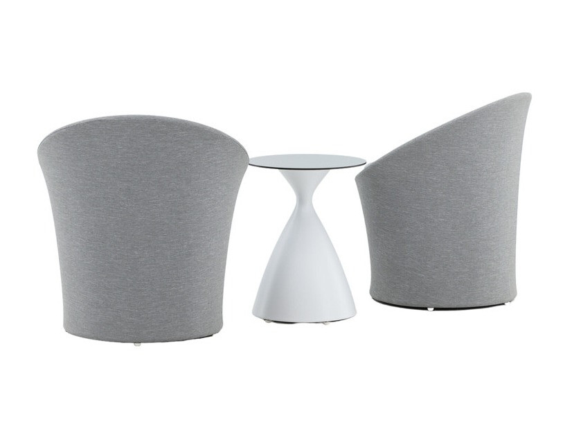 Conjunto de terraza Dallas 3118 (Blanco + Negro)