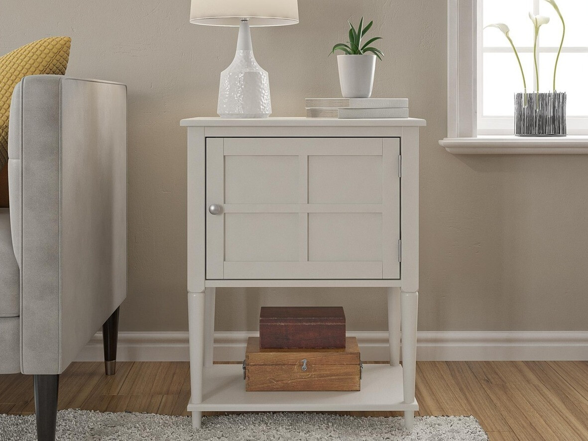 Mesa auxiliar Tulsa 150 (Blanco)