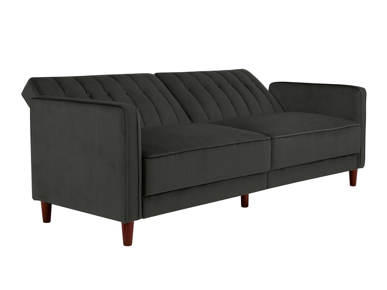 Sofá-cama Tulsa 187 (Gris oscuro)