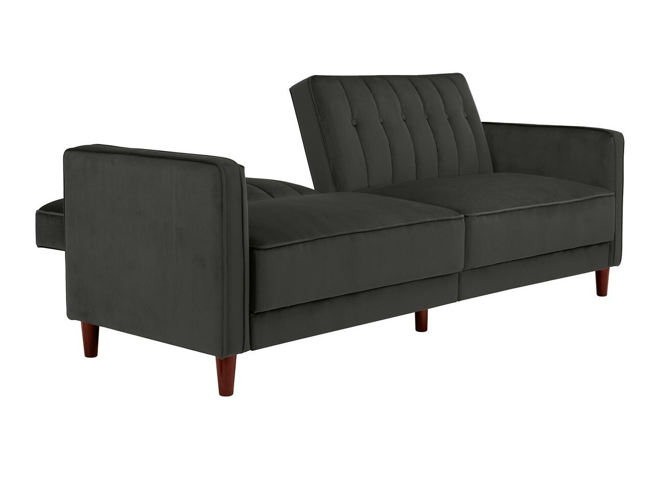 Sofá-cama Tulsa 187 (Gris oscuro)