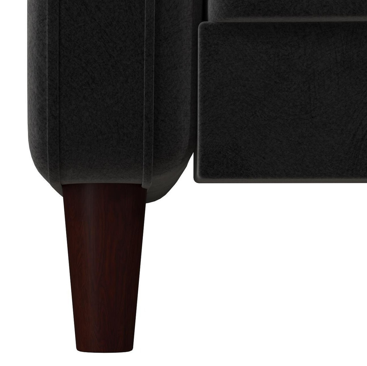 Sofá-cama Tulsa 187 (Gris oscuro)