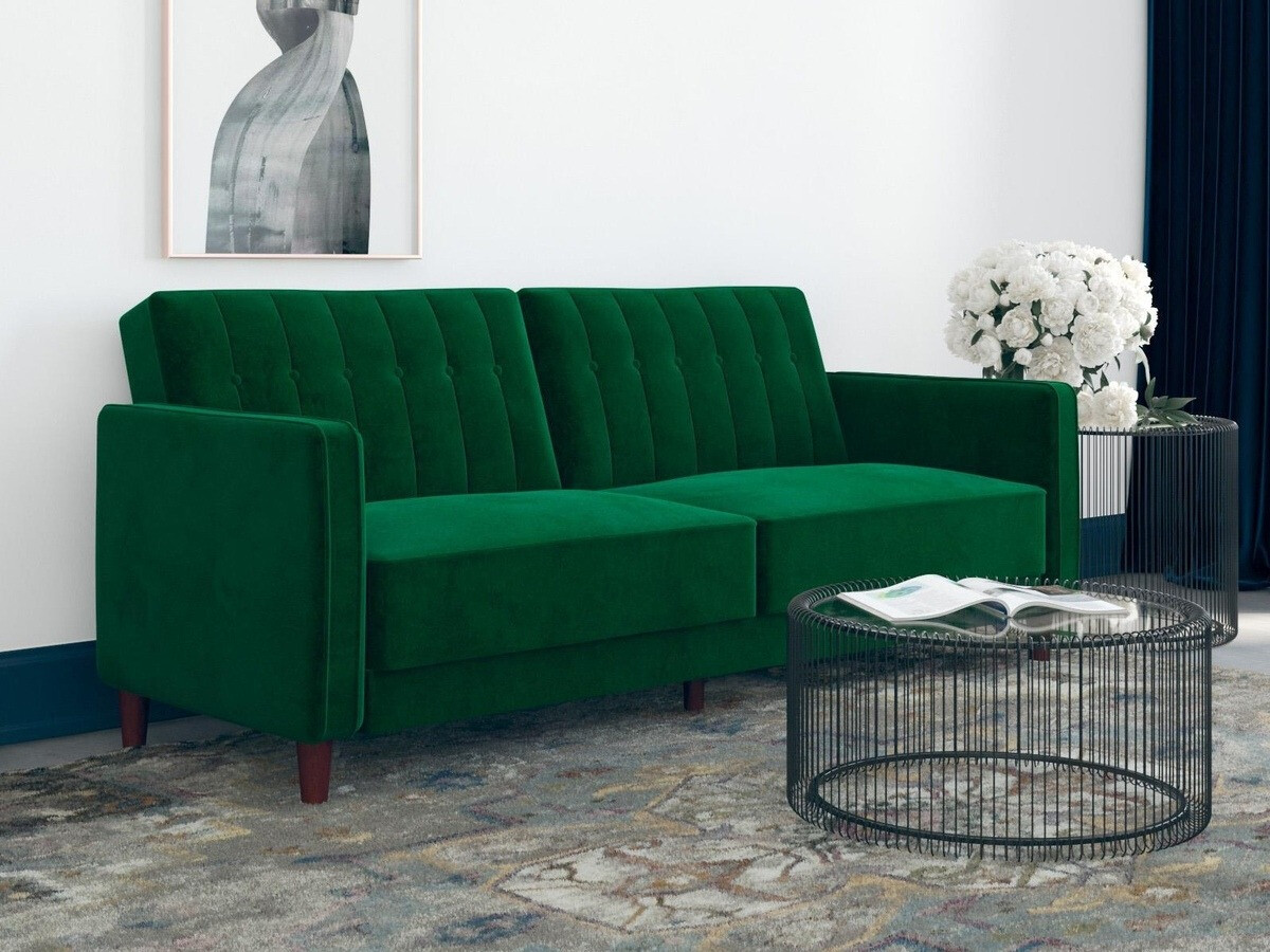 Sofá-cama Tulsa 187 (Verde)