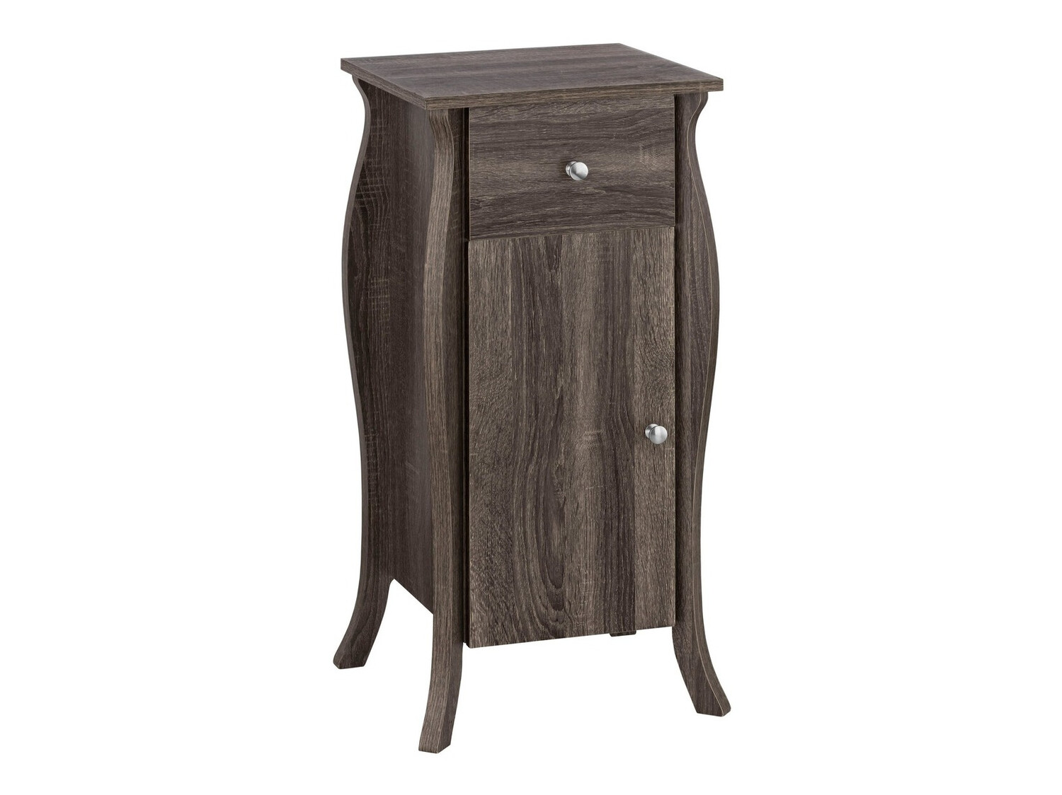 Armario de pie para baño Ophtole 102 (Roble gris)